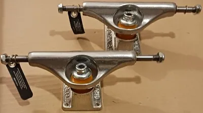 New Independent 129 Stage XI Standard Skateboard Trucks Polished Silver 7.6 • $33.99