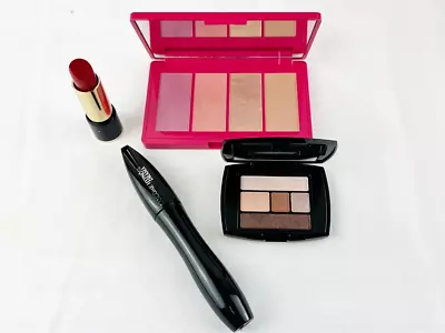 Lancome 4 Pcs Makeup Set Color Design Palette Lipstick Hypnose Drama Mascara • $19.99