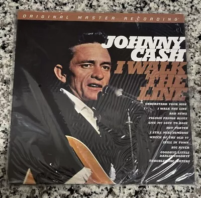 Johnny Cash - Walk The Line 45RPM MONO MFSL 2-495 Vinyl 2LP SEALED OOP MOFI • $74.99