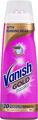 Vanish Preen Power Gel Fabric Stain Remover 200 Milliliters • $7.86