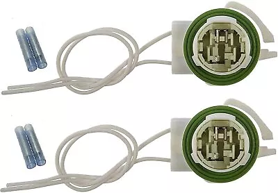 $17 • Buy TWO-LS94 Wire Harness Pigtail Light Socket Repair Kit Turn Signal Brake W/SPLICE