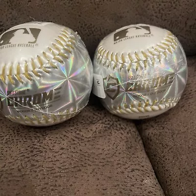 Franklin Soft Strike Chrome Indoor/Outdoor Hollow Rubber Core 9in 4oz Baseball  • $14