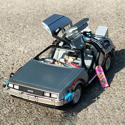 1/18 Scale DMC 12 Back To The Future Time Machine Mr.Fusion Hot Wheels Diecast • $189.91