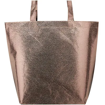 X4 Rose Gold Tote Bag Lot Of 4 Metallic  • $9.99
