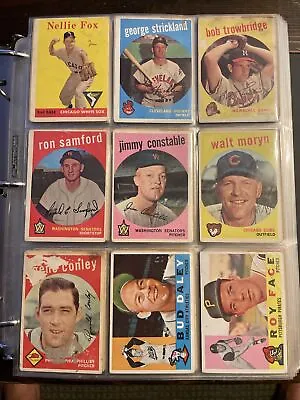HUGE 900+ CARD LOT 1950s-60s Vintage Bulk Topps Baseball Collection ESTATE FIND! • $899.99