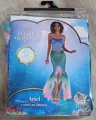 Disney The Little Mermaid Ariel Women's Halloween Costume Adult Large 10-12 NEW • $19.95