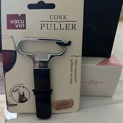 $5.99 • Buy Vacu Vin 68405606 Wine Cork Puller