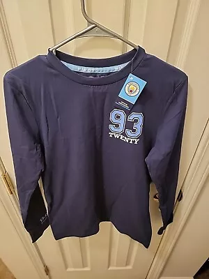 Manchester City Long Sleeve Shirt Small • $19