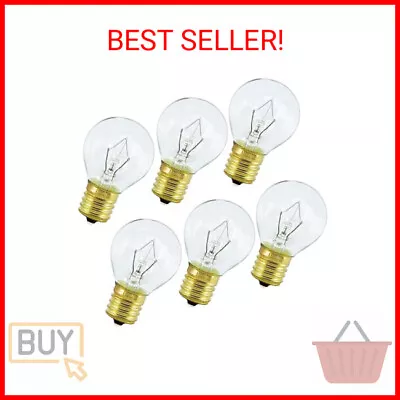 25W Lava Lamp Replacement Bulb S11 E17 Base 120V Dimmable - Warm White 6 Pac • $8.93