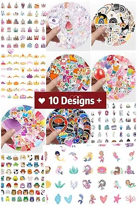 £2.99 • Buy 50pcs Cute Cartoon Stickers Princess Waterproof Kids/Scrapbook /party Bag/DIY