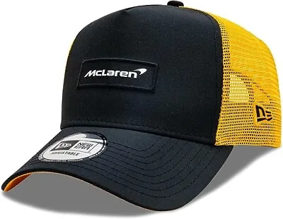 McLaren F1 New Era McLaren Automotive Patch Front Trucker Baseball Cap Black • £35
