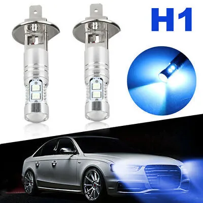 2x 8000k H1 100w High Power Smd Led Headlight High Low Beam Fog Light Bulbs • $7.60