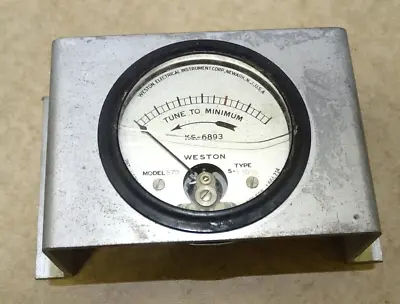 Western Electric Type KS-6893 Tuning Meter Good • $12.99