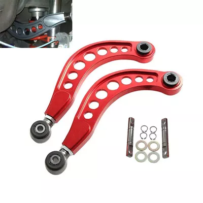 Suspension Adjustable Rear Upper Camber Control Arms Fit For Honda Civic 06-11 S • $60.22