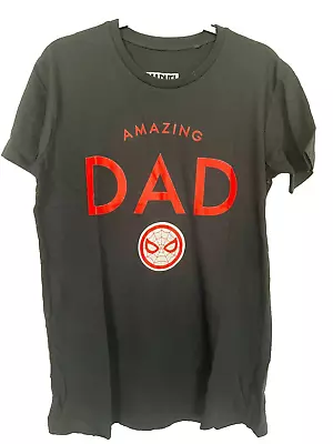 Amazing DAD / Fathers Day T Shirt MARVEL Spiderman • £7.99