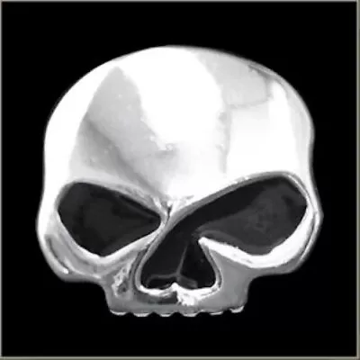 $10.92 • Buy Willie Half Skull Biker Pin W/  Locking Back For Vest Jacket Leather Denim