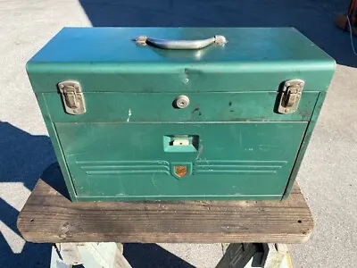 Vintage Beach Industries Unlimited Machinist Toolbox Tool Chest • $149.99