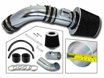 Short Ram Air Intake Kit+BLACK Filter For 04-07 Honda Accord 2.4L L4 DX/LX/EX/SE • $53.95