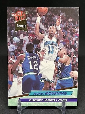 Alonzo Mourning 92-93 Fleer Ultra Rookie #234 Charlotte Hornets • $1.89