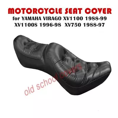 MOTORCYCLE SEAT COVER Fits YAMAHA XV1100 VIRAGO 88-99 XV1100S 96-98 XV750 88-97 • $73.98