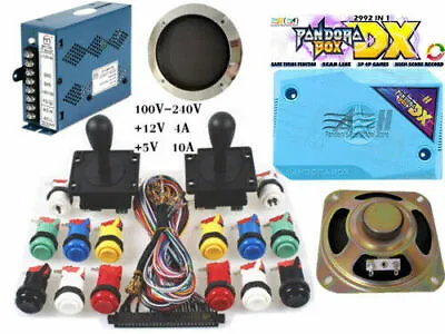 $216.44 • Buy 3D Pandora's Box DX 3000 In 1 Arcade Game Kit With 3P 4P Game Can Save Game