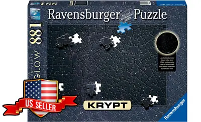 NEW SEALED Ravensburger 17280 Krypt Universe Glow 881Pc Jigsaw Puzzle USA SELLER • $32.95