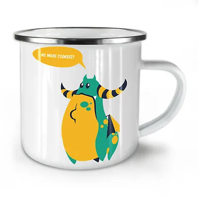 £19.99 • Buy Cookie Monster Cute NEW Enamel Tea Mug 10 Oz | Wellcoda
