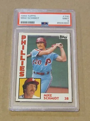 1984 Topps Mike Schmidt #700 Psa 9 Mint • $34.77