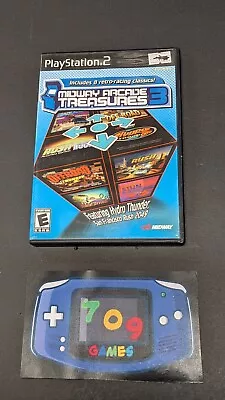 Midway Arcade Treasures 3 (Sony PlayStation 2 2005) PS2 • $13.01