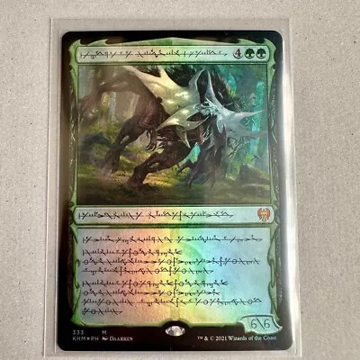 MTG VORINCLEX MONSTROUS RAIDER - Kaldheim - PHYREXIAN - LP • $299