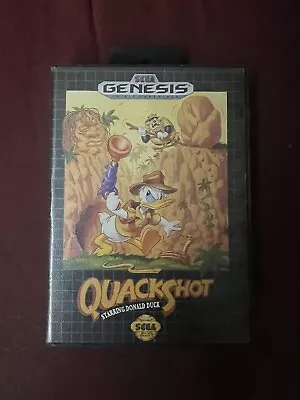 QuackShot Starring Donald Duck (Sega Genesis 1991) • $30