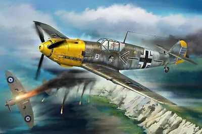 Hobby Boss Models 81809 1:18 Messerschmitt Bf109E Aircraft Plastic Model Kit • $101.80