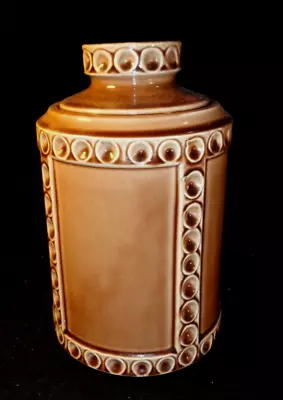 McCoy Brown Thumbprint Cookie Jar • $36