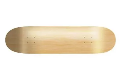 Moose Blank Skateboard Deck - Premium 7-Ply Maple Construction Natural Wood... • $38.22