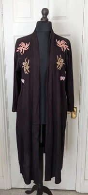£6 • Buy Embroidered Coat By Topshop Size 8