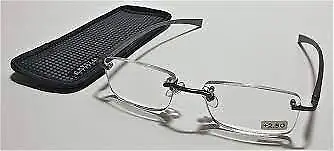 £7.99 • Buy *SALE* Foster Grant - Crystal Vision AL40 - Rimless Reading Glasses - ONLY £7.99