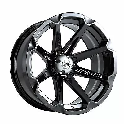 4/156 Motosport Alloys M12 Diesel Wheel 14x7 4.0 + 3.0 Black • $151.25