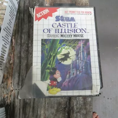 Castle Of Illusion Starring Mickey Mouse - SEGA Megadrive • $35