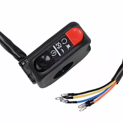 7/8  Motorcycle Handlebar Engine Control Ignition Switch On Off Button Starter • $12.95