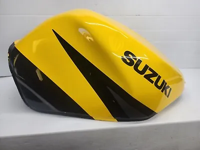 Suzuki GSXR600  GSXR750 00 01 02 03 Yellow  Black Petrol Fuel Tank Rust Free Gas • $250