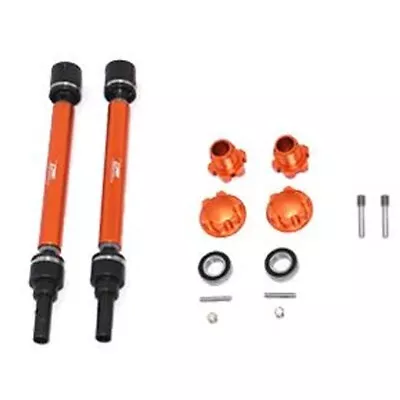 NEW GPM F/R Adj. CVD Drive Shaft+Hex Adapter+Wheel Lock Orng Maxx FREE US SHIP • $54.90