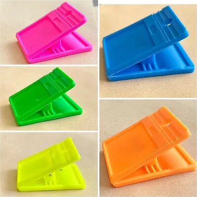 £42.99 • Buy 50 Mm Bulldog Large Extra Strong Clips Plastic Paper Binder Grip  Receipt Filing