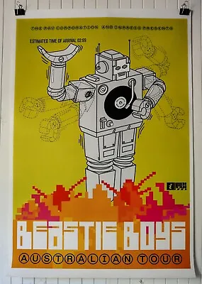 Original Beastie Boys 2000 Intergalactic Australian Tour Billboard Poster - Rare • $249