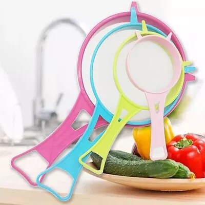 £5.99 • Buy 4 RED Small Multi Purpose Plastic Kitchen Strainer Sieve Colander Set 4 Size