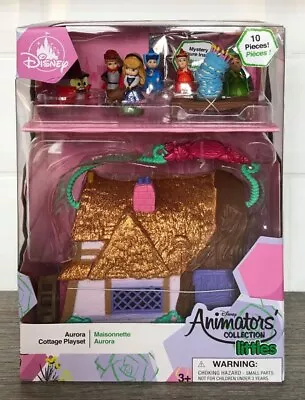 £29.99 • Buy Disney Animators Littles Sleeping Beauty/Aurora/Briar Rose Cottage Micro Playset
