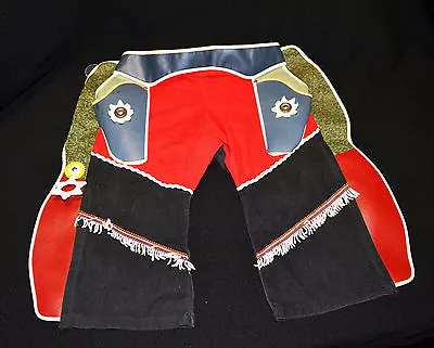 Vintage Western Boys Cowboy Chaps Pants 50's Or 60's Era • $19.30