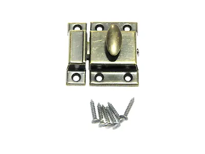 Vintage Cabinet Latch With Antique Brass Finish Farm House • $5.99