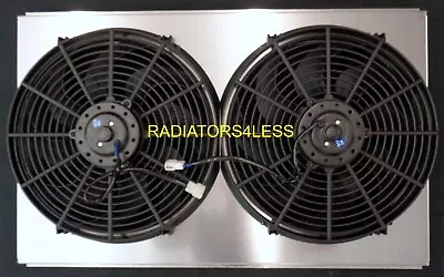 New Aluminum Radiator Fan Shroud W/ 14  Fans Impala Caprice Chevelle Monte Carlo • $187