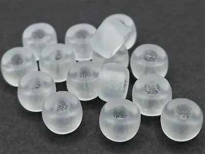 6/4mm Czech Glass Large Hole Rondelle/spacer/pony/crow Bead - 40pcs • £1.69
