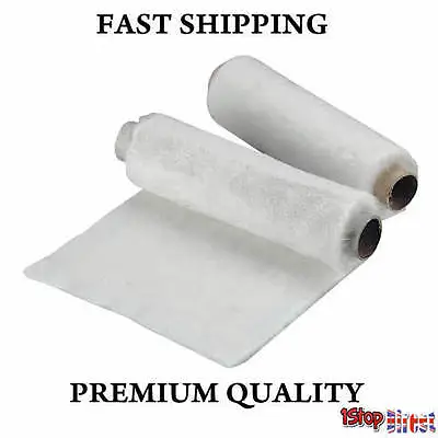 Exhaust Motorbike Car 400mm X 1m 1silencer End Can Wadding Wool Packing 10mm • £14.99